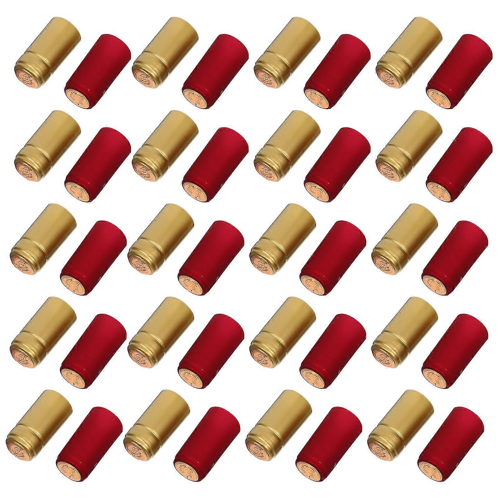 Pvc Shrink Wrap Tops for Home Collection Dome Shape Heat Assorted Color 200Pcs