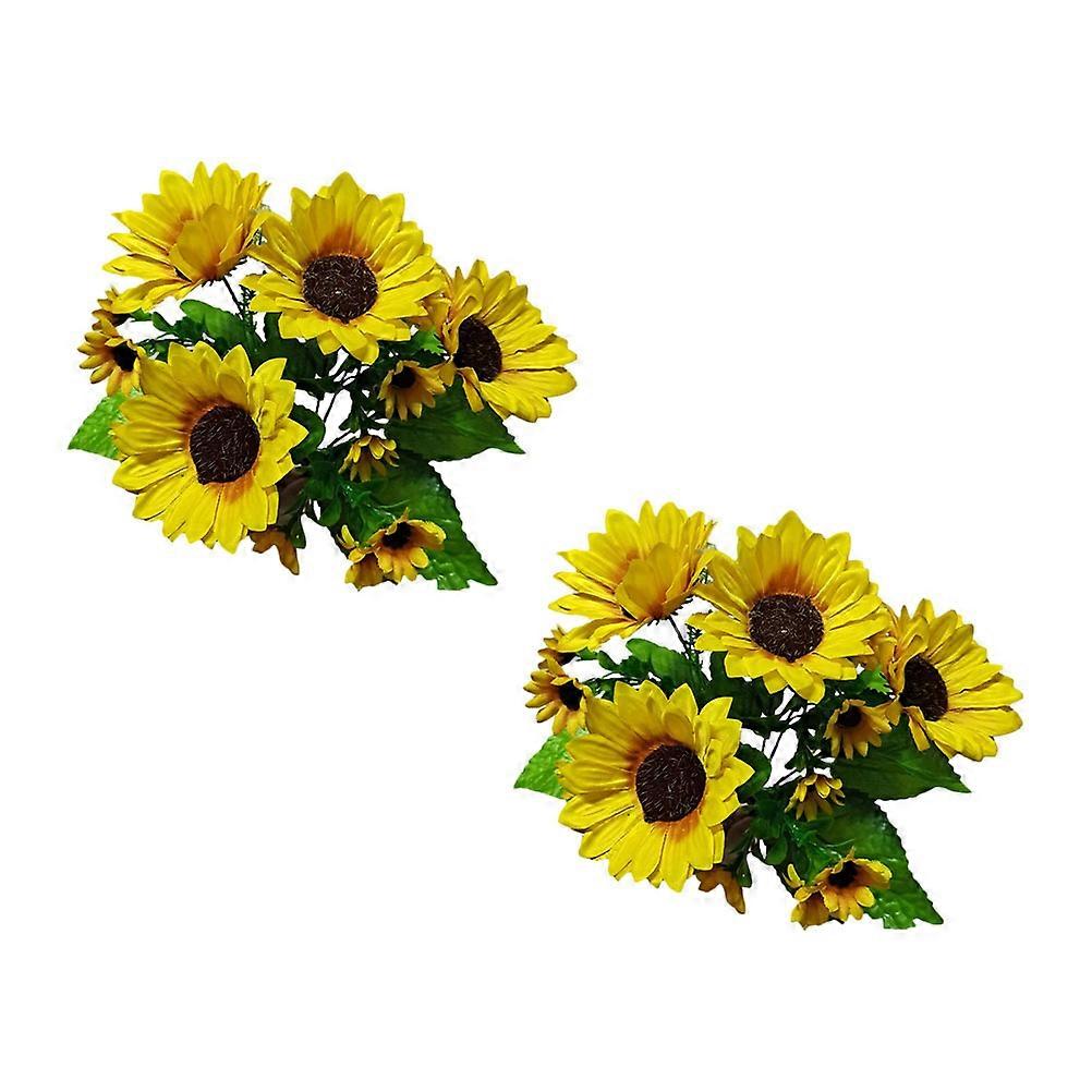Artificial Sunflower Decor Unique Simulation Flower for Decoration 4 Bunches