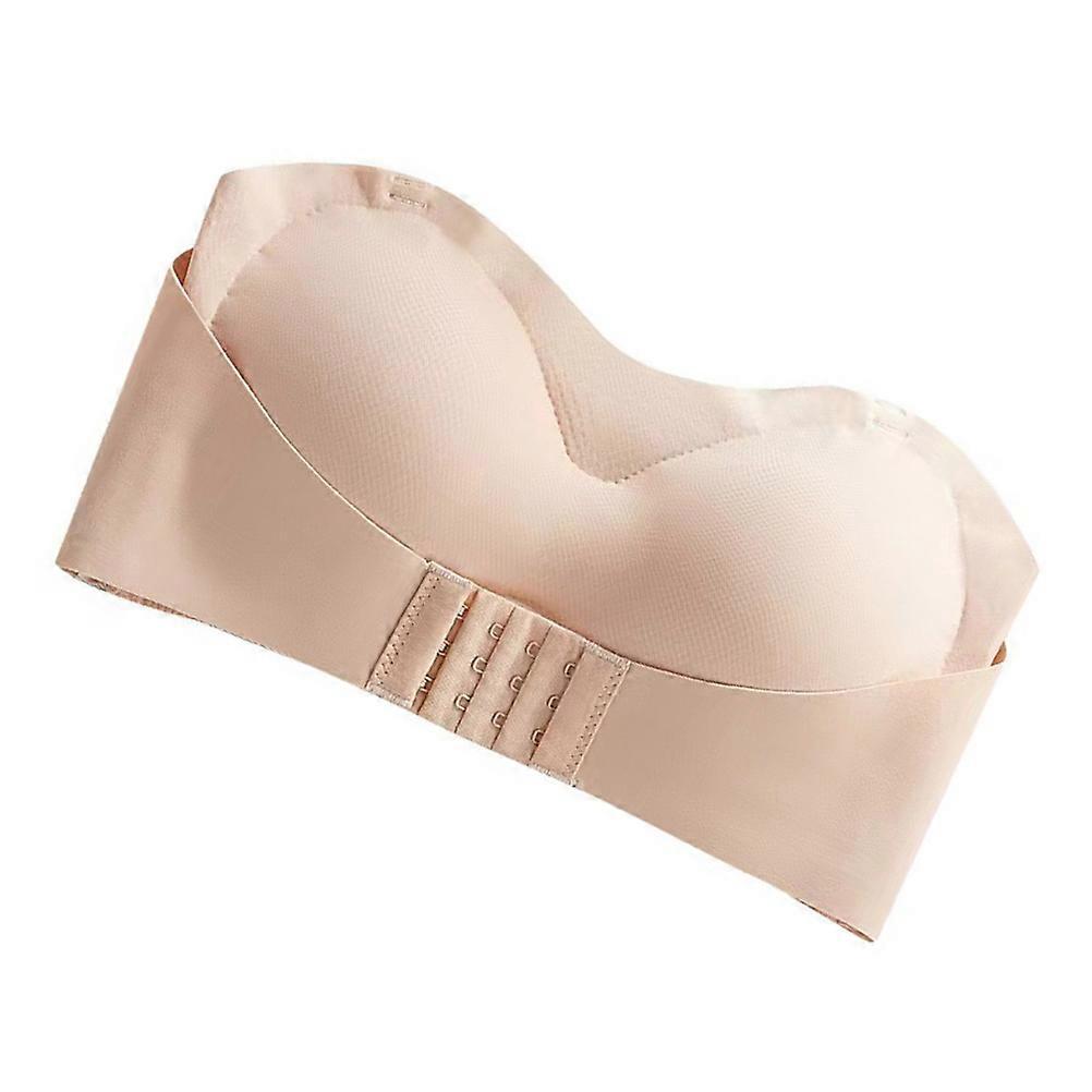 Backless Strapless Bra Push Up Bandeau Bra for Women