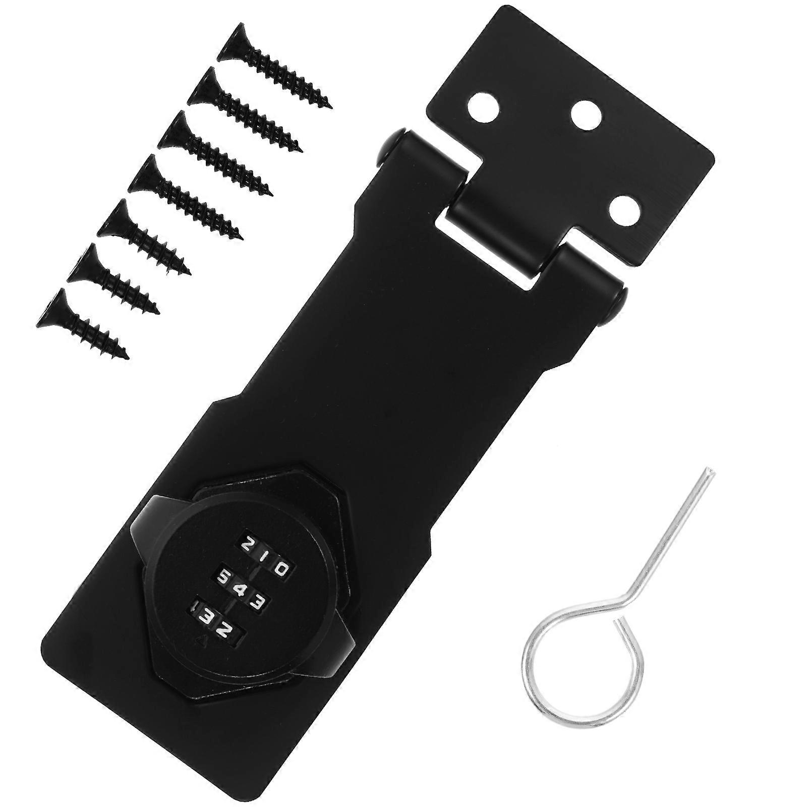 Anti-Theft Security Lock For Drawer And Furniture 14X5CM Password Protection Device 1Pack