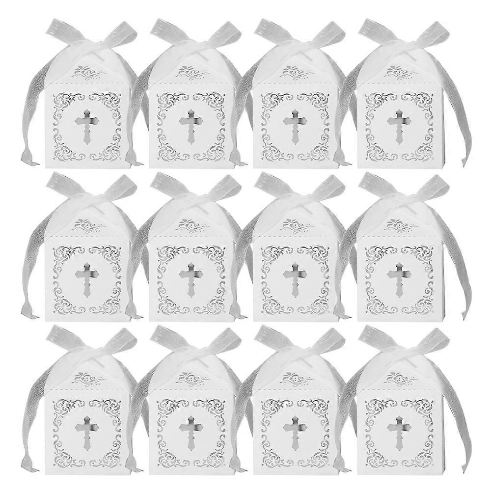 Hollow Out Candy Box Wedding Accessories Elegant Design Storage Gift Packaging 25Pcs