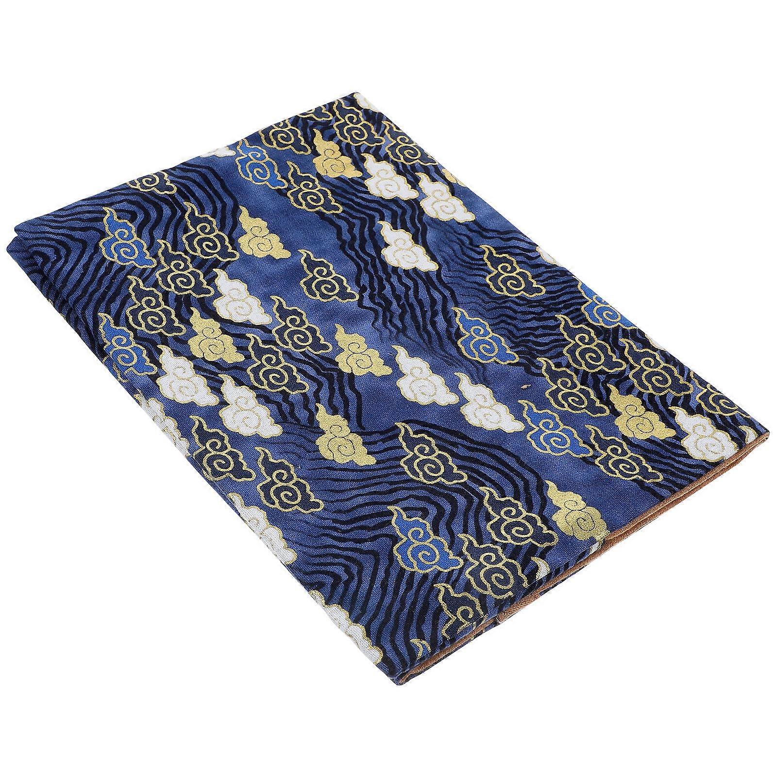 Cloth Book Cover Reusable Adjustable Protector for Use