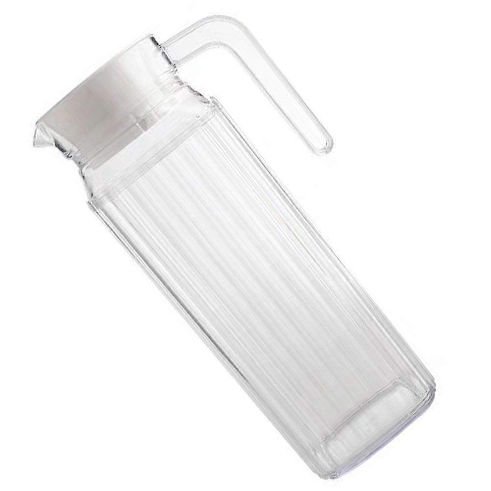 Cold Water Kettle with Transparent Stripe Design 4Pcs 1.1L Set
