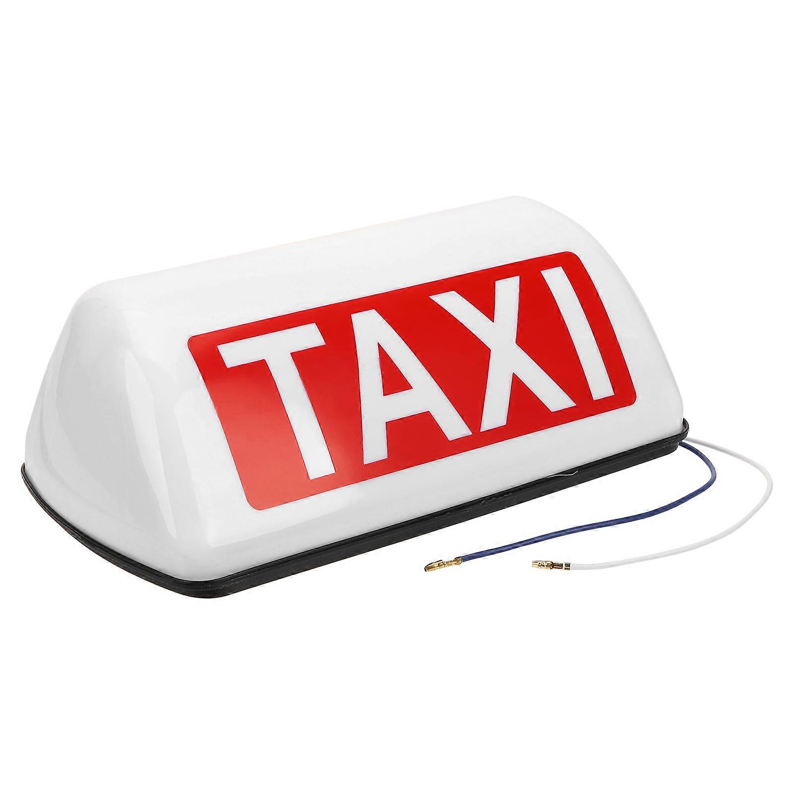 Multi Color Taxi Sign for Decoration Plastic Material