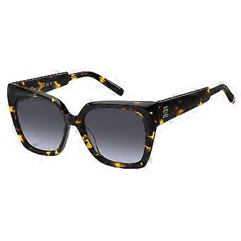 Sunglasses Tommy Hilfiger TH 2285/S DARK HAVANA/DARK BLUE SHADED 53/17/145 Woman