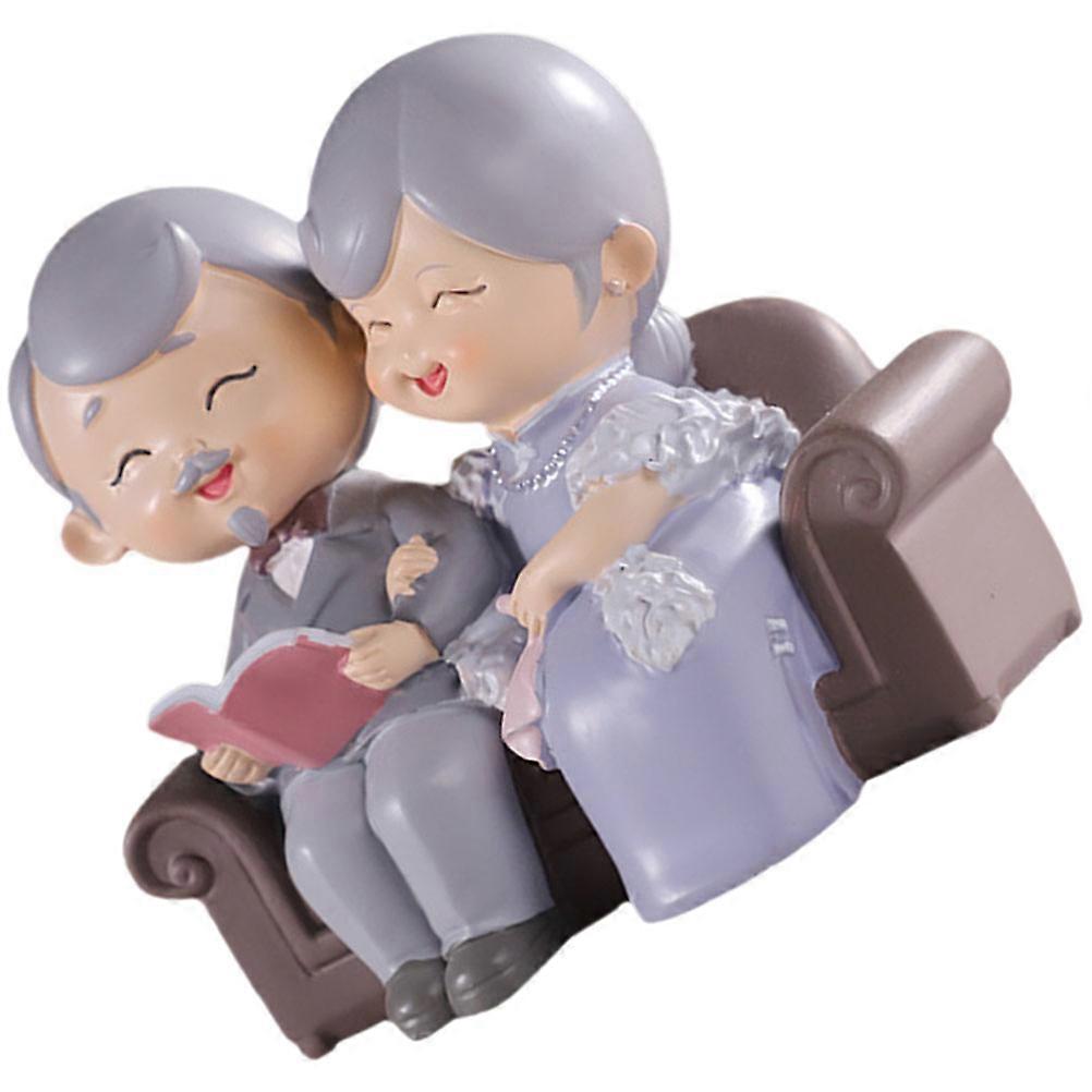 Valentines Day Figurines Couple Figurine for Decor 3Sets