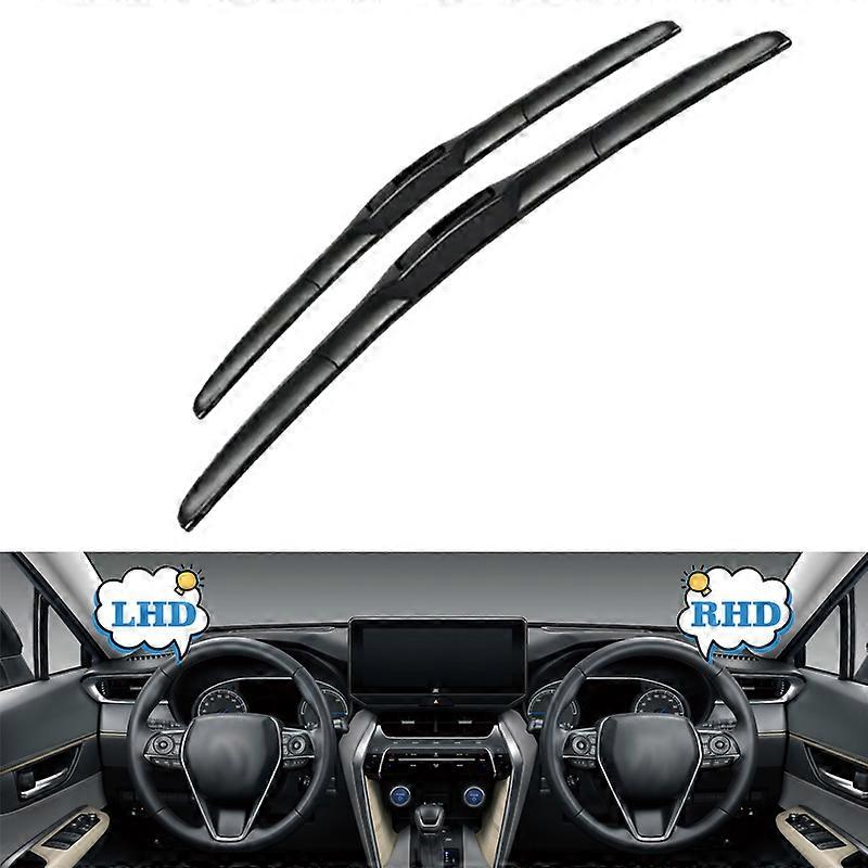 Applies to Car Front Wiper Blades Set For Honda Accord 7 CL EURO R CL7 2003 - 2008 Windshield Brushes Windscreen Window 2004 2005 2006 2007