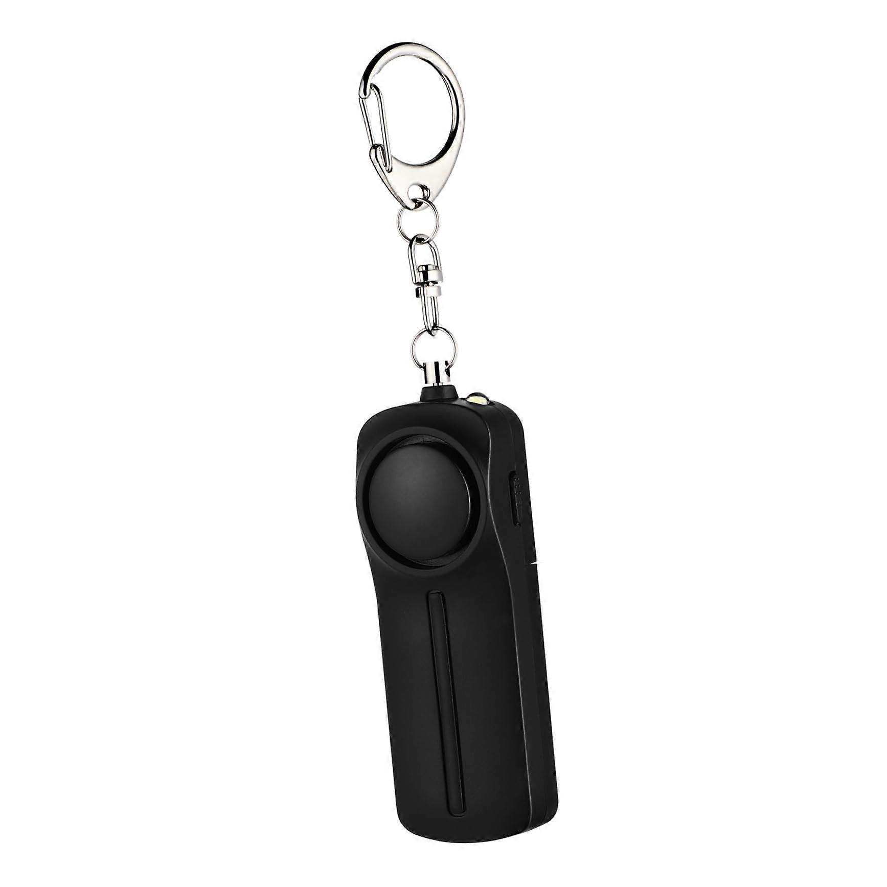 Alarm Keychain LED Light Emergency Alarm Sound Security Lanyard For Men Women