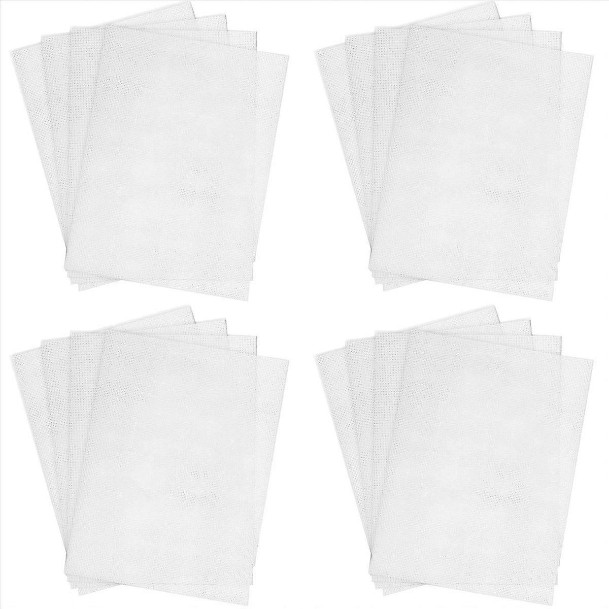4 db 14 darabos műanyag hálós vászonlap 14 CT műanyag aida ékszerszervező készítéséhez (11x8Inch
