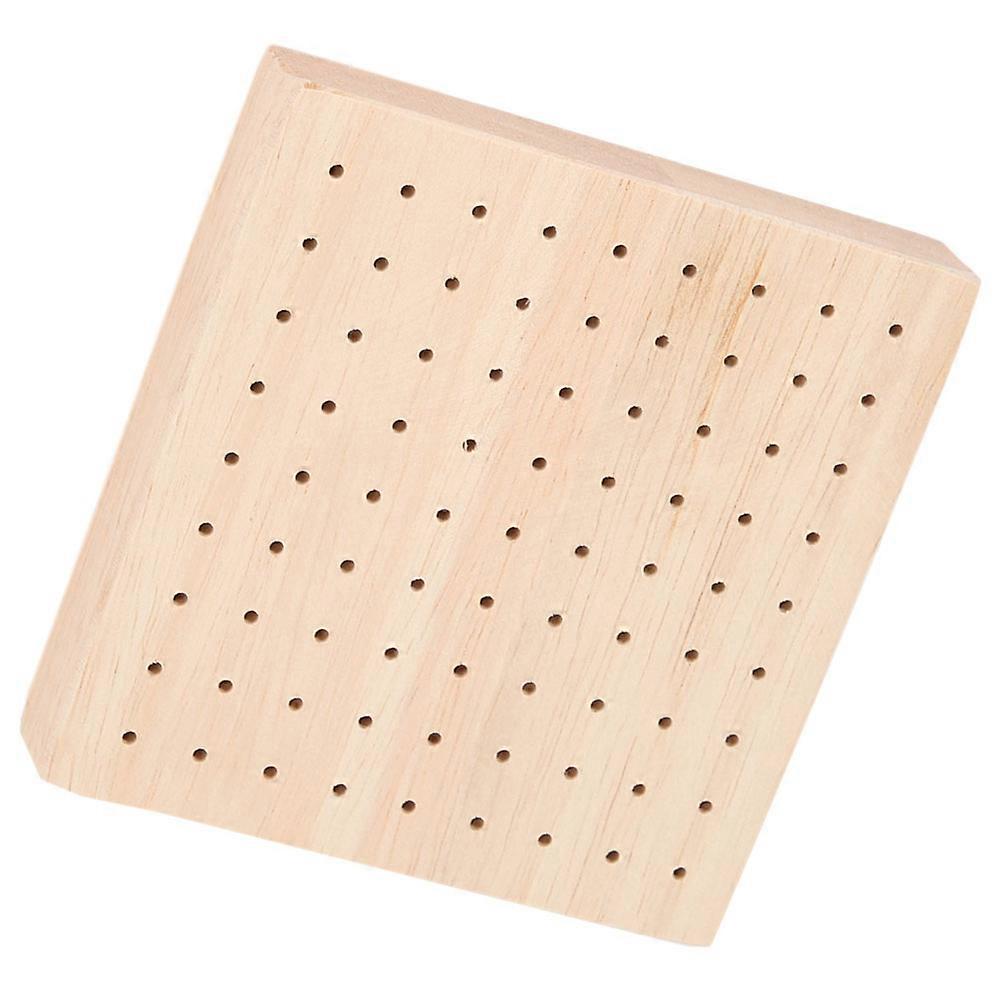 Khaki Wood Lollipop Holder for Display Household Cake Pop Stand Accessory