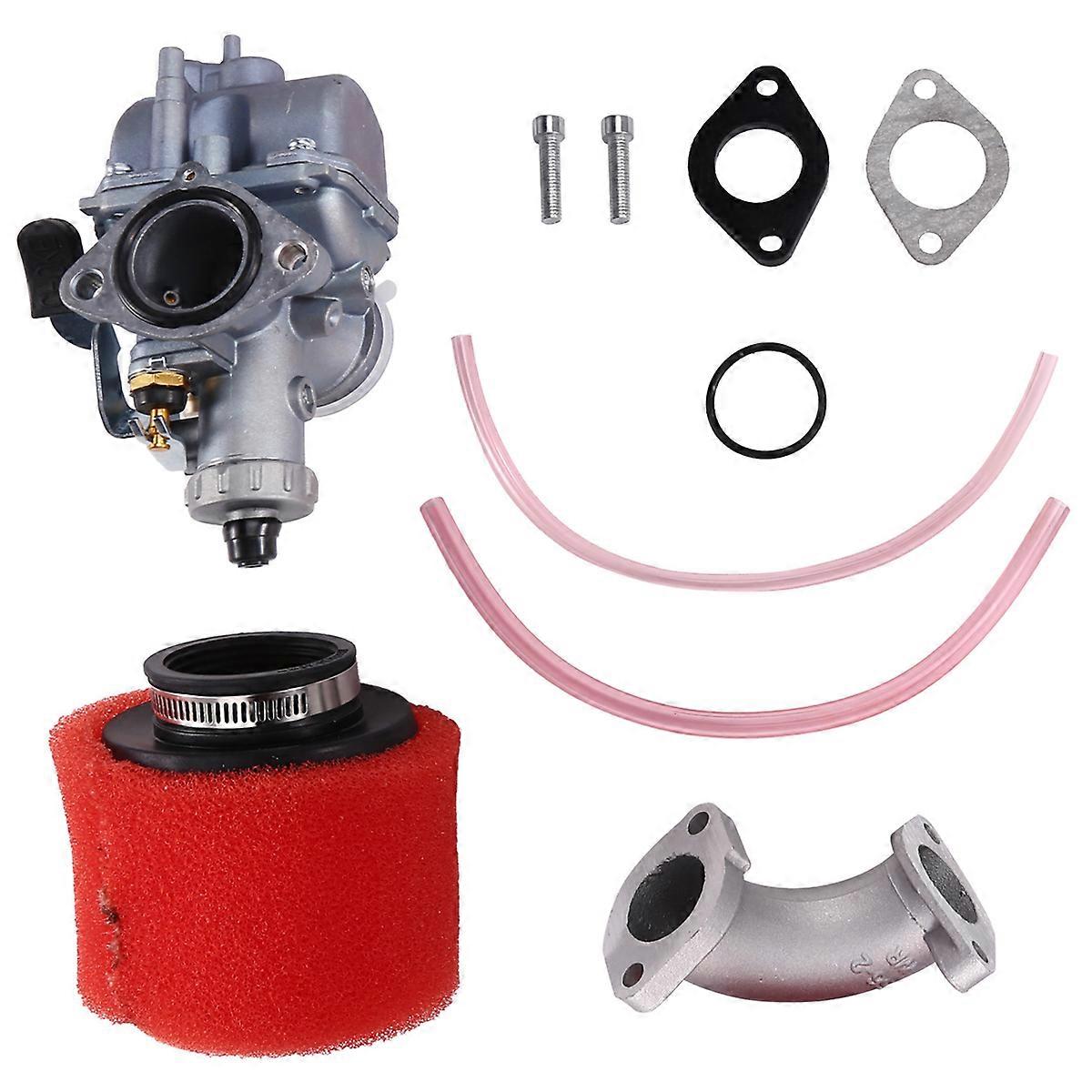 26mm+38mm Carburetor Air Filter Intake Pipe for XR100 CRF100 100-200cc Universal for GX200 196cc