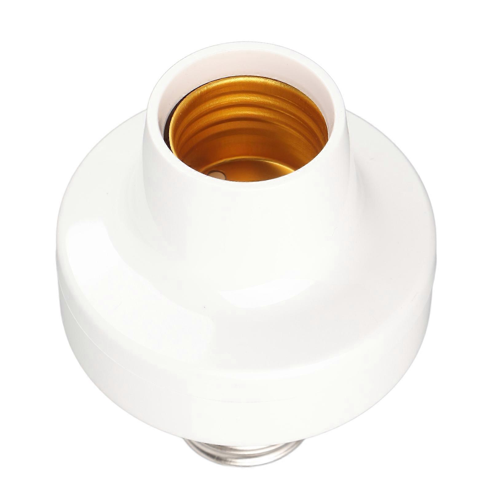 LED Smart Bulb Socket PC Voice Activated APP 2.4G Durable Lamp Holder for E27 Bulb AC 180‑250V