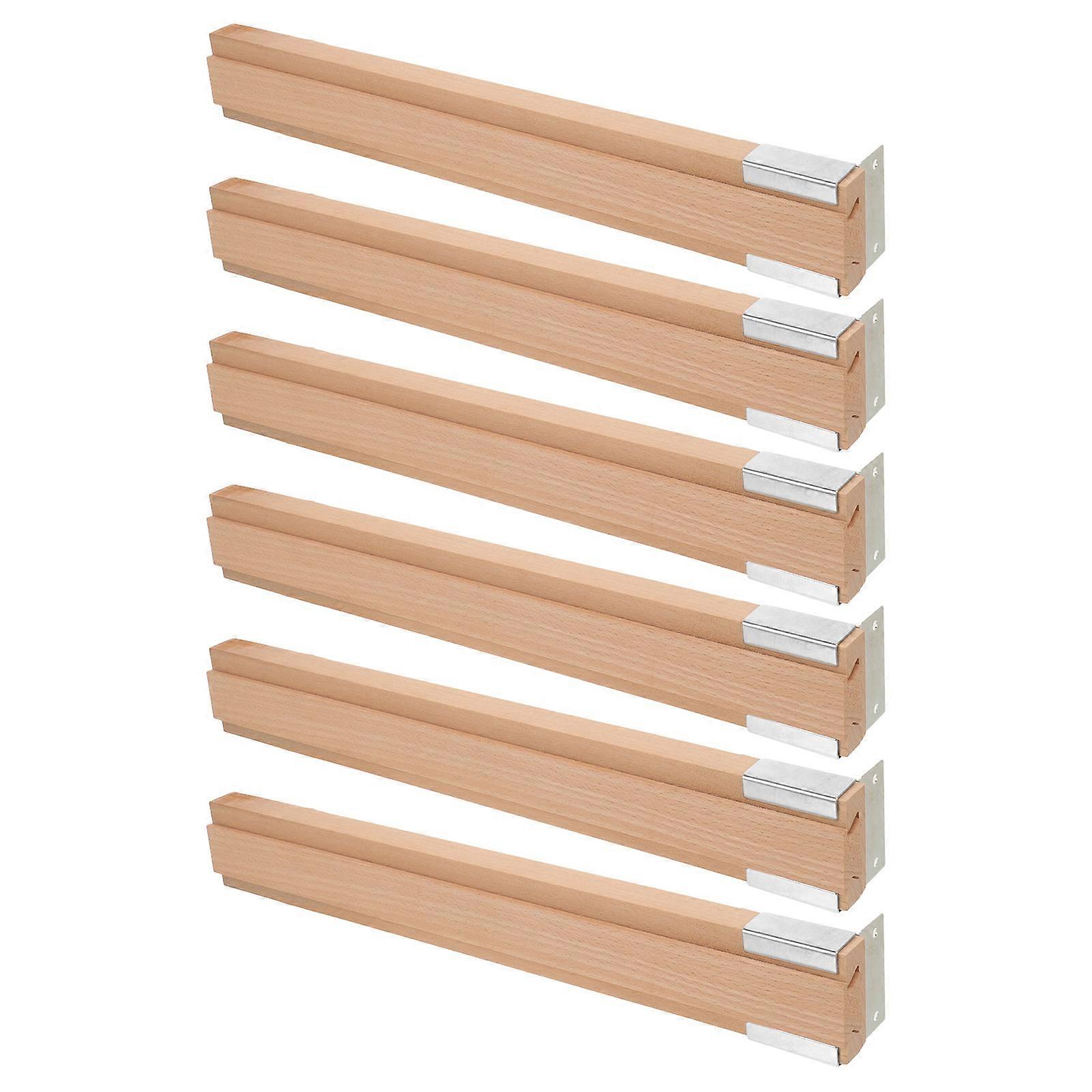 Durable Wood Center Guide Track Drawer Slides for Dresser 6Sets