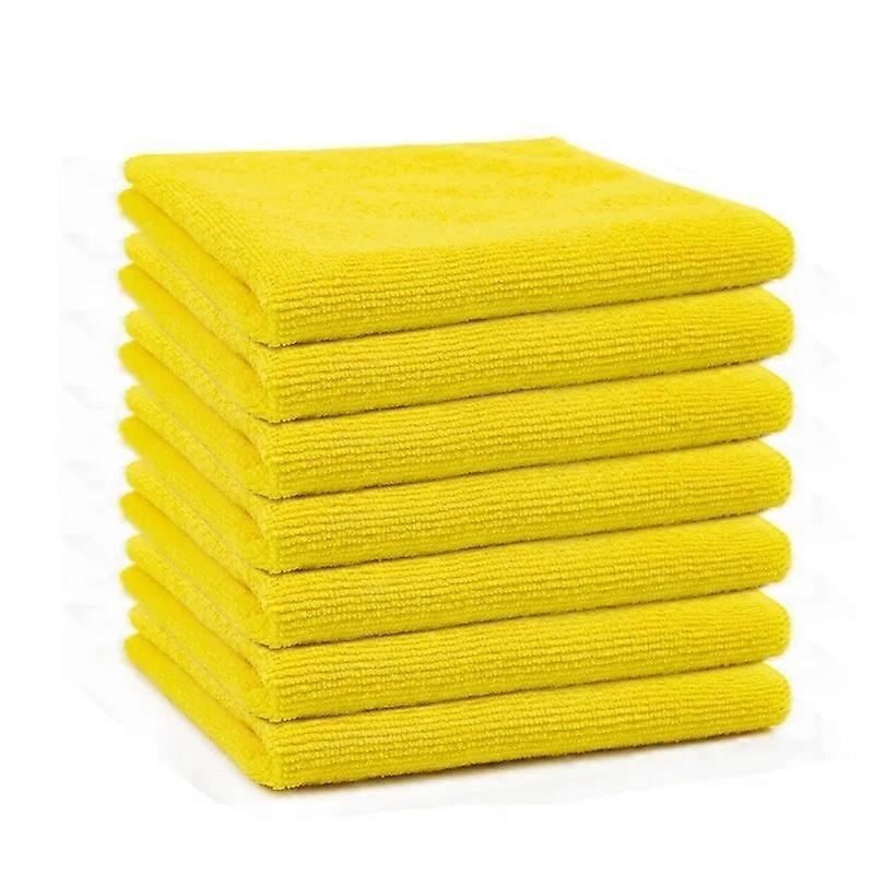 1/12 Pack Cleaning Rag Microfiber Cleaning Cloth 9 Color Assorted Cleaning Towels for House Kitchen
