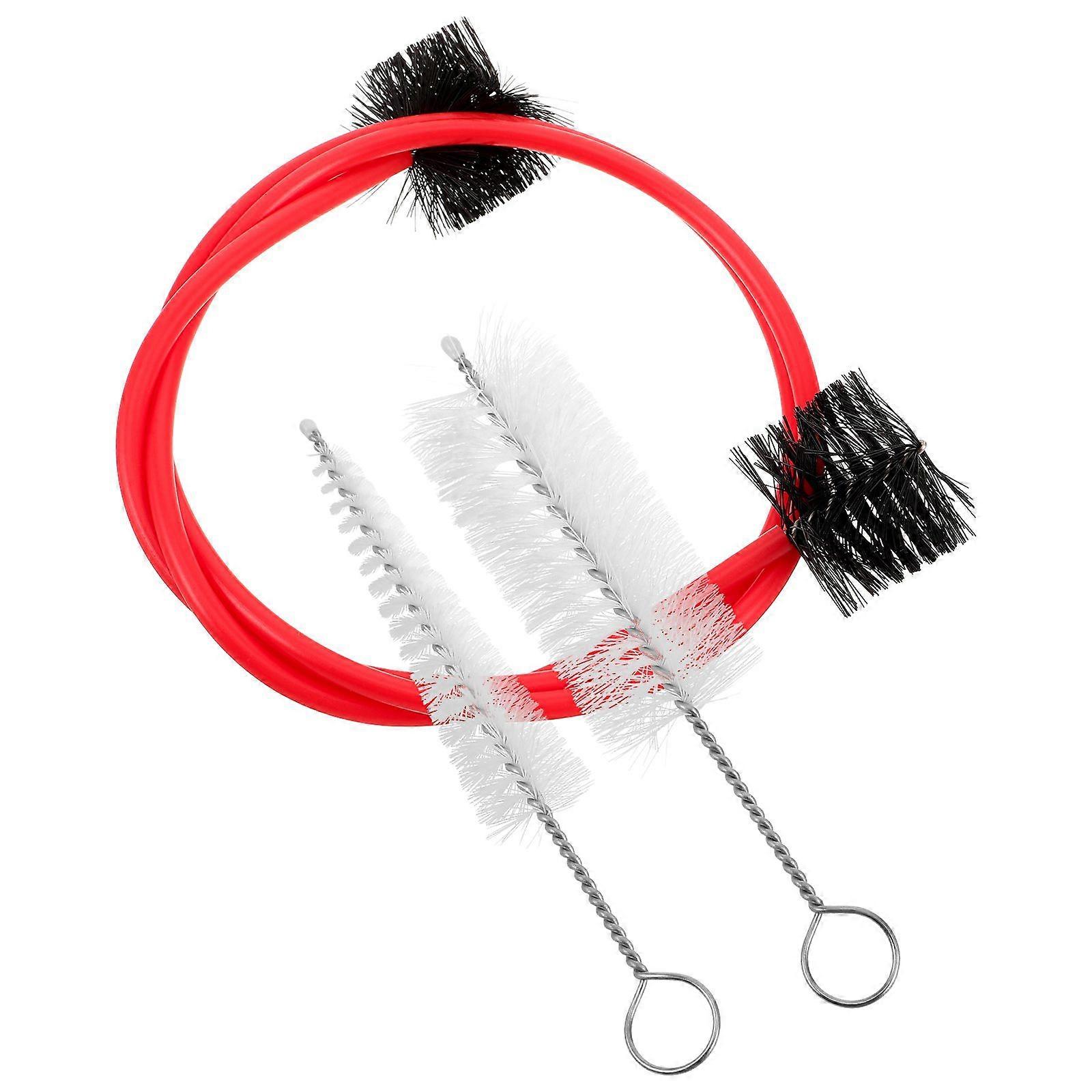 1 סט ערכת ניקוי חצוצרה מברשת שסתום מברשת לניקוי אביזרי מכשיר ניקוי חצוצרה ערכת ניקוי חצוצרה