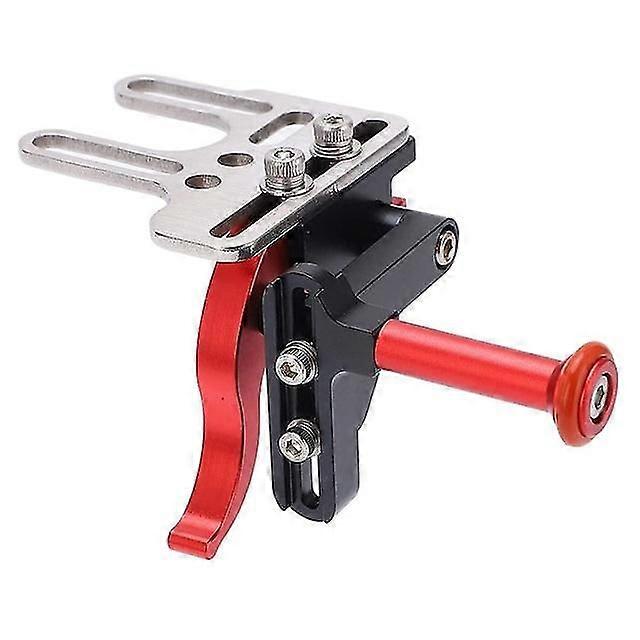 Universal Aluminum Alloy Shutter Trigger with Ergonomic Extension Lever for SLR Cameras and Waterproof Cases