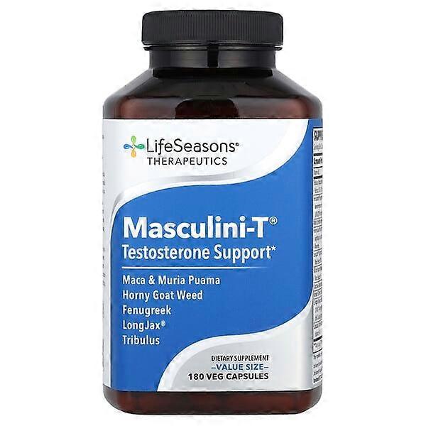 LifeSeasons, Therapeutics, Masculini-TÃÂÃÂÃÂÃÂÃÂÃÂÃÂÃÂ®, Testosterone Support, 180 Veg Capsules
