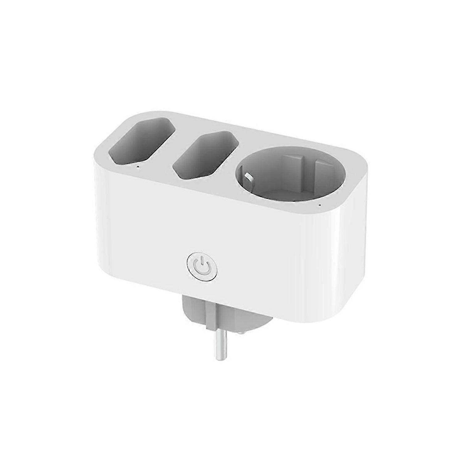 Tuya WiFi for Wireless Remote Voice Control 1 to 3 Socket Outlet Switch Smart Home Timing APP Voice