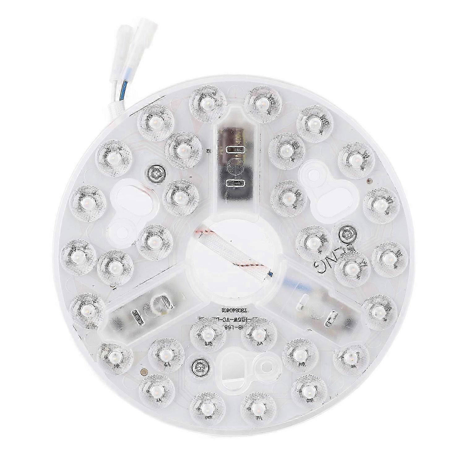 5.3 Inch Ceiling Fan LED Light Replacement 3000K 4200K 6500K 3 Color Dimmable 15W Round LED Light Retrofit Kit 95 to 265V-Yvan