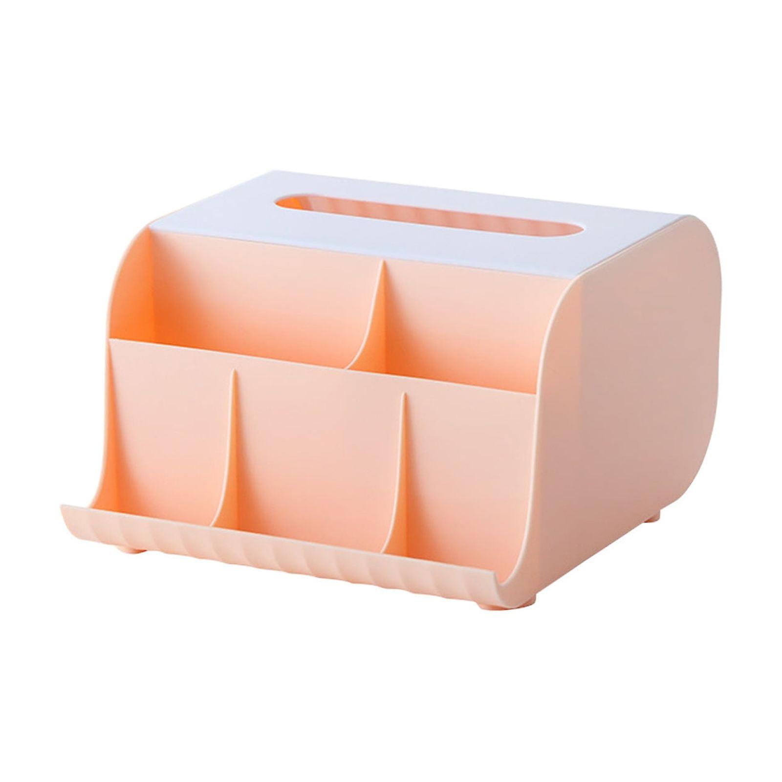 YOBOLK Desktop Tissue Box Compatible with Multi-Color Options, Multi-Functional Storage for School, Office, Home – Back to School Clearance