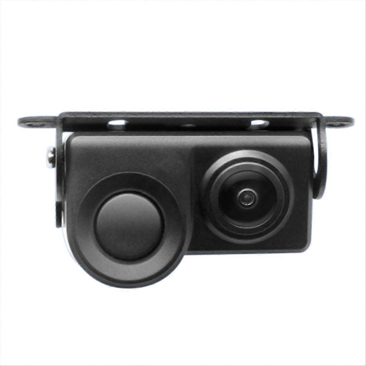 2-In-1 Audible Alarm Parking Assist System Radar Detector Sensor