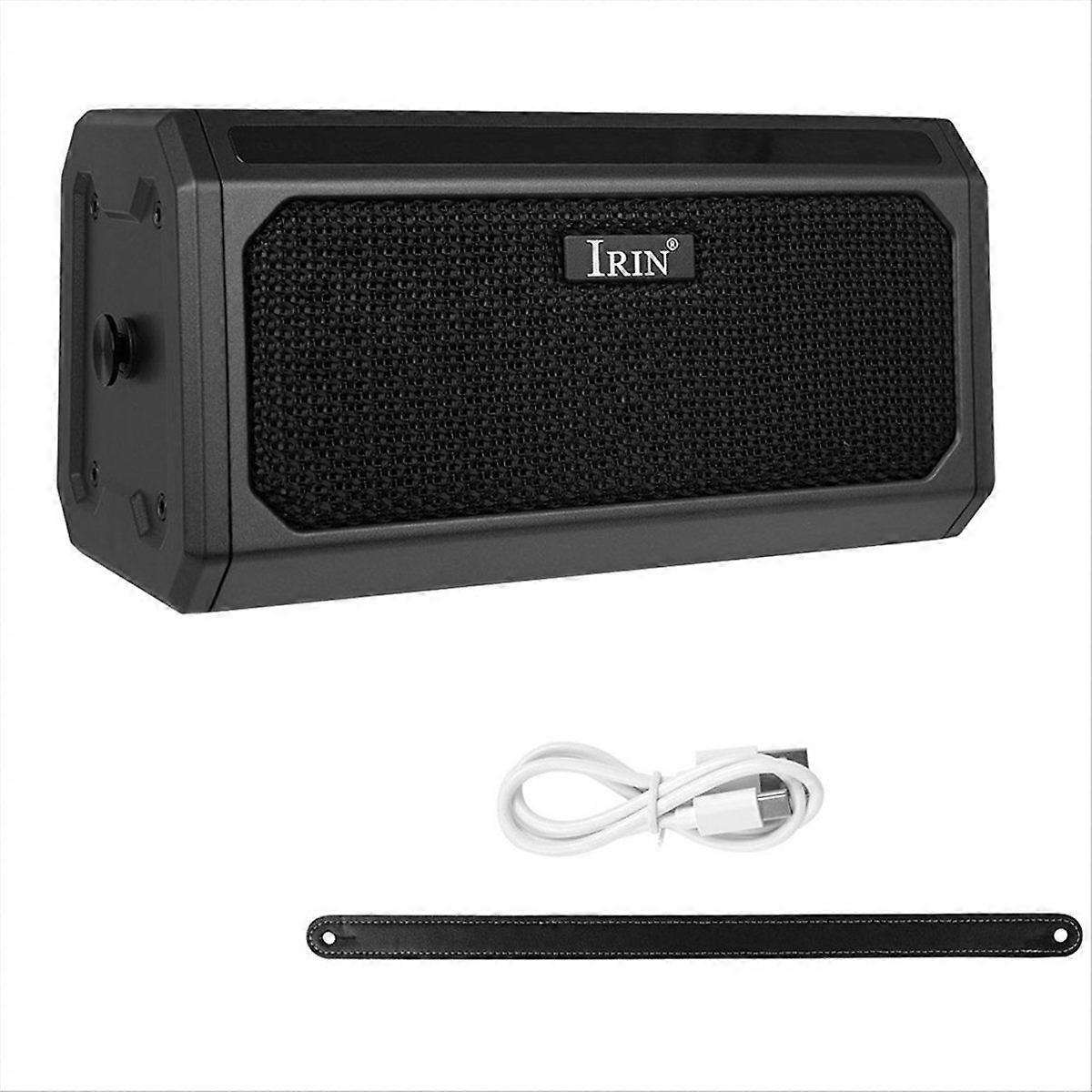 10W Portable Electric Guitar Amp with Bluetooth OTG Recording Drum Rhythms 5 Effects Reverb+Delay