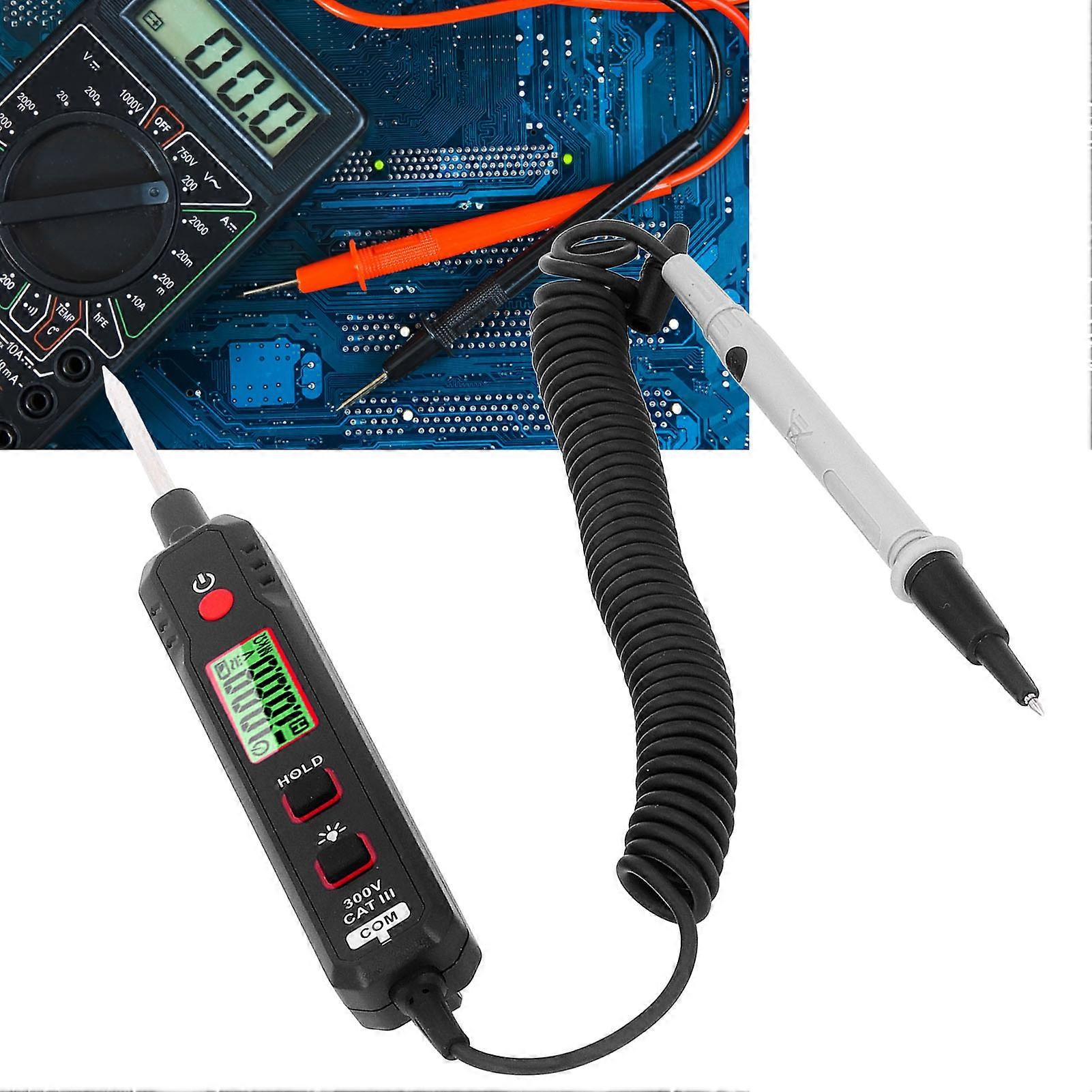 Multimeter Pen Type Digital Display DC Current Voltage Resistance Tester Meter Voltmeter Tool 