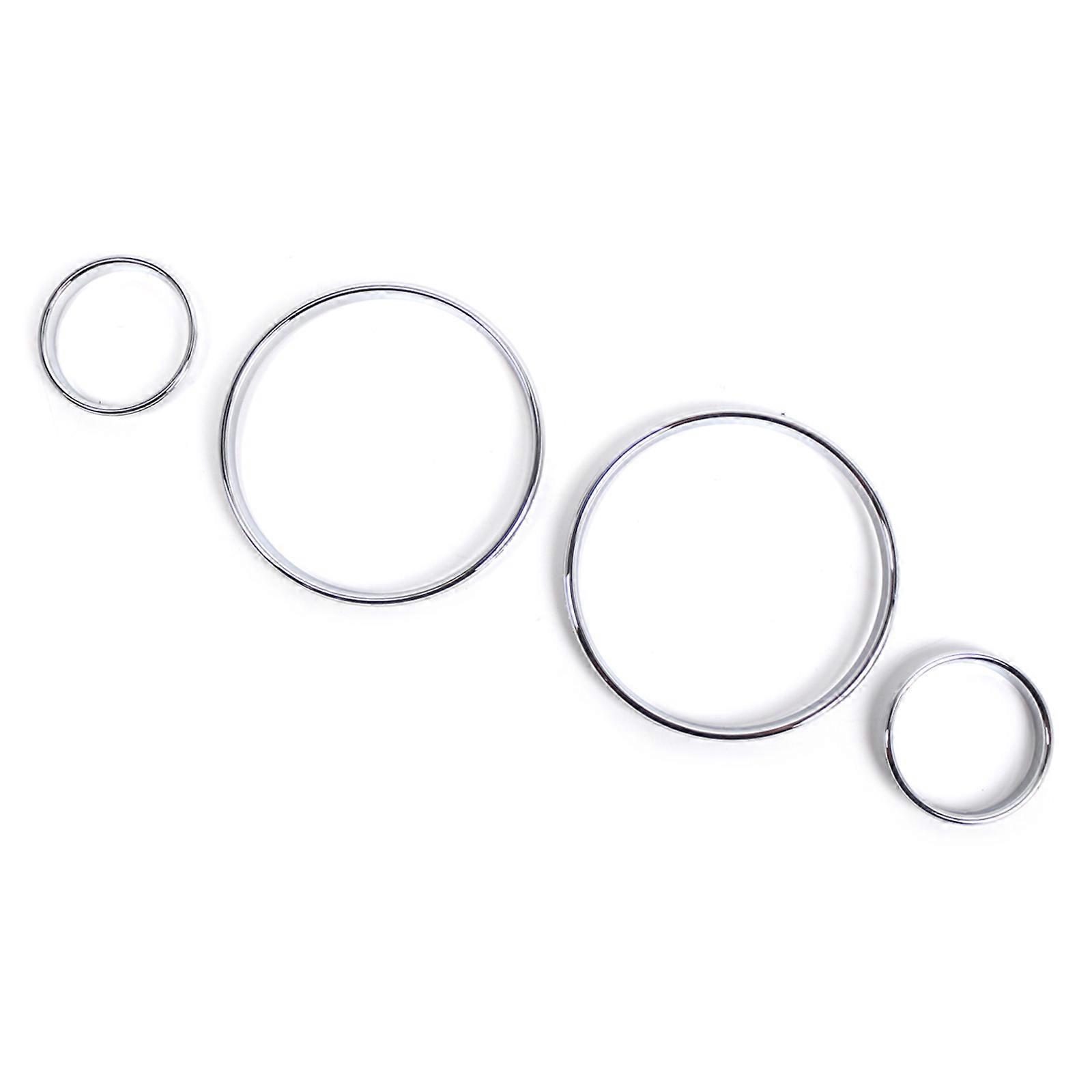 Decroative Speedometer Gauges Rings for E39 E38 E53 Chromes Speedometer Gauges Dial Rings Bezel Decors Multicolor