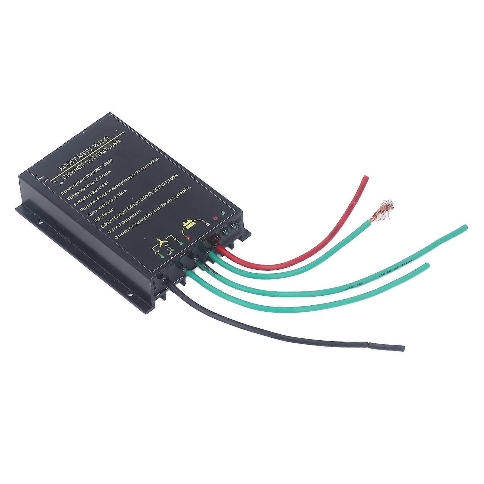 Wind Turbine Charge Controller Waterproof MPPT Wind Generator Controller Regulator 48V 300W‑800W