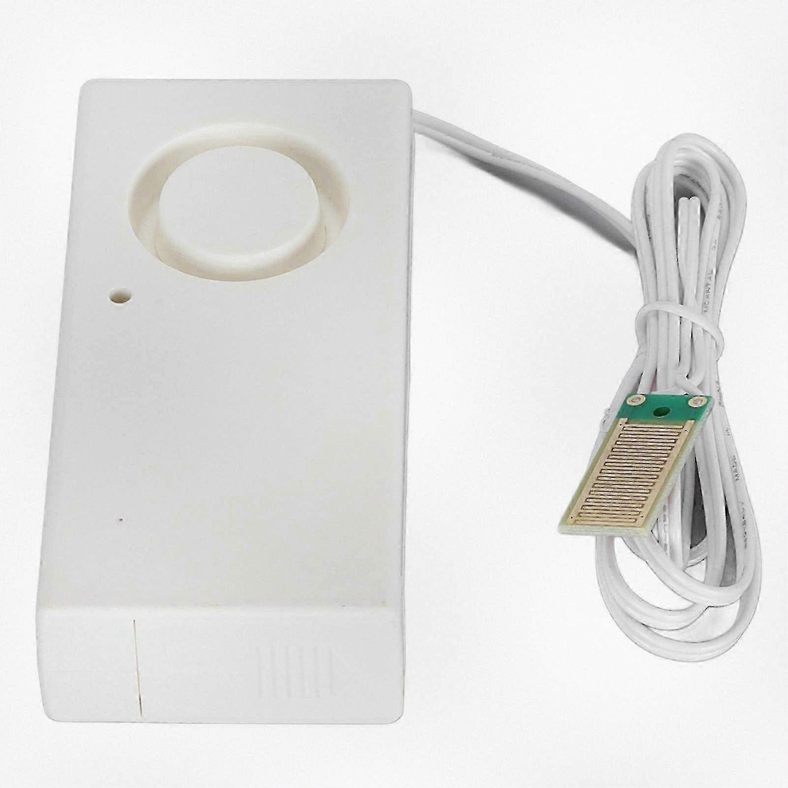 Home Sink Fish Tank Pump Overflow Leakage Sensor with 120dB Loud Water Leak Alarm Detector