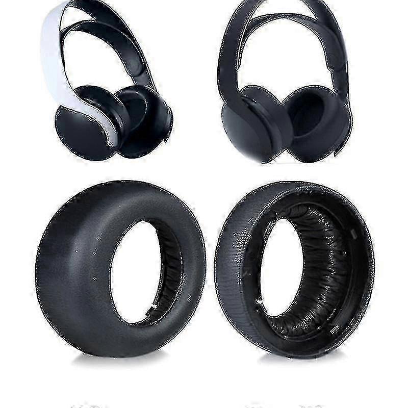 Replacement Ear Pads for PS5 Pulse 3D Headset - Comfortable Ear Cushions