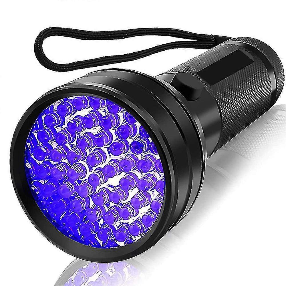 51led Violet Uv Sterilization Lamp, Fluorescent Agent Detection 395 External Flashlight