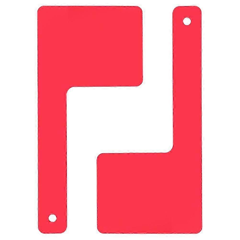 2pcs Universal Acrylic Mailbox Flag For Outdoor Mailbox Replacement Flag Mailbox Decor Garden Mailbox Flag For Replacement Edition 1107