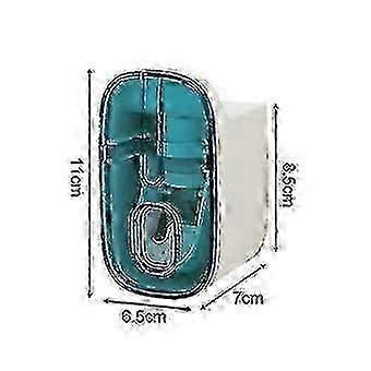 Automatic Transparent Wall Mount Toothpaste Dispenser Waterproof Toothpaste Holder Rack Bathroom Accessories Toothpaste Squeezer