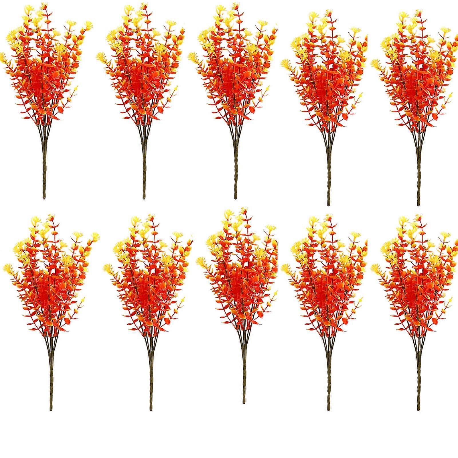 Outdoor Simulation 7-fork Sunflower Bundle Artificial Flowers