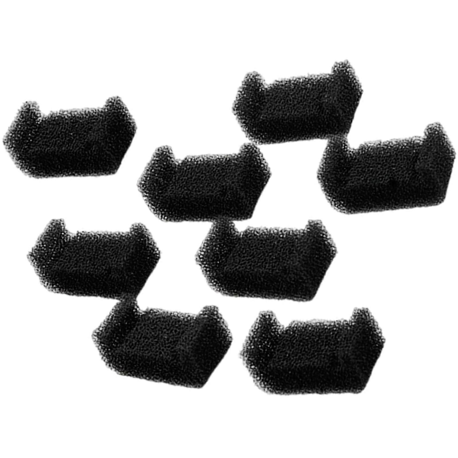 8pcs Cats Water Fountain Replacement Filters with U Shape Design MultiLayer Filtration System Pet Water Dispenser Filter Multicolor