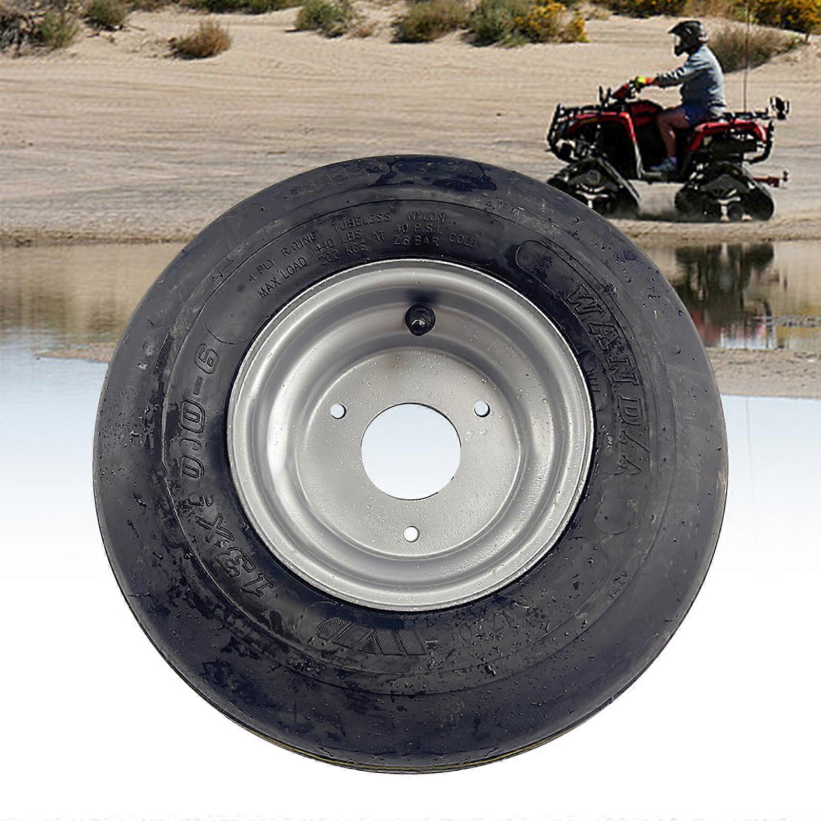 Expert 13X5.00 6 Away Road Tires Reinforced Sphere Plan Better Mud Shedding Capability Long Permanent Execution Multicolor