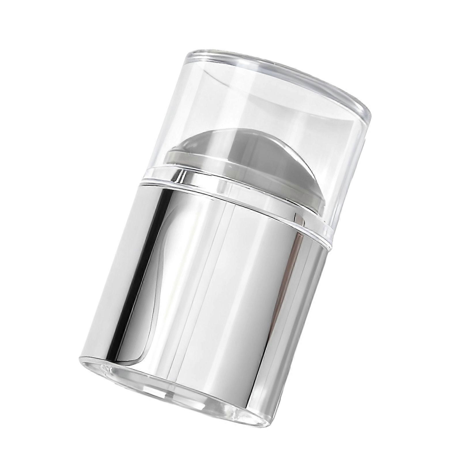 Silicone Nail Stamp Single Head Design Precise Transfer Technology Non Slip Grip For Beginners And Experts  Silver