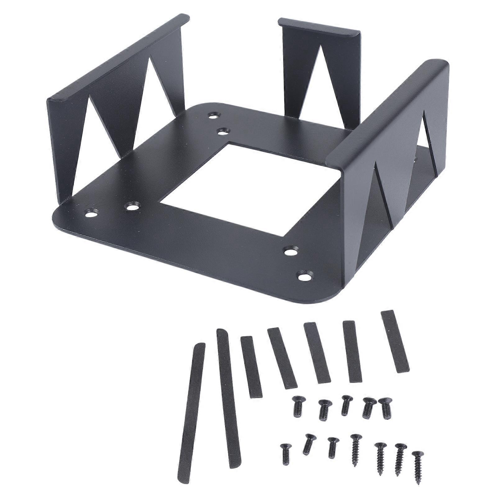 Metal Bracket for Mini Desktop Computer Perfectly for Under Desk Setup Or Wall Mount Display Bracket Multicolor
