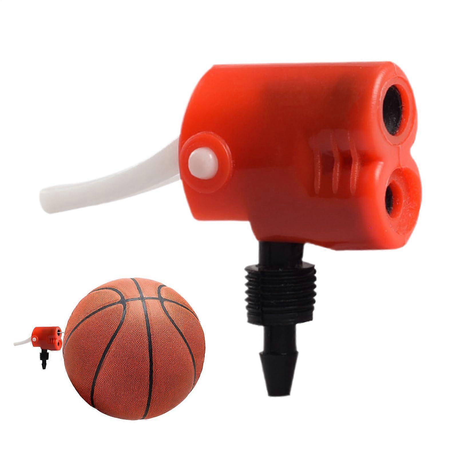Air Pump Nozzles Set Waterproof Rust Proof Universal Inflation Tips for Bikes Balls Red