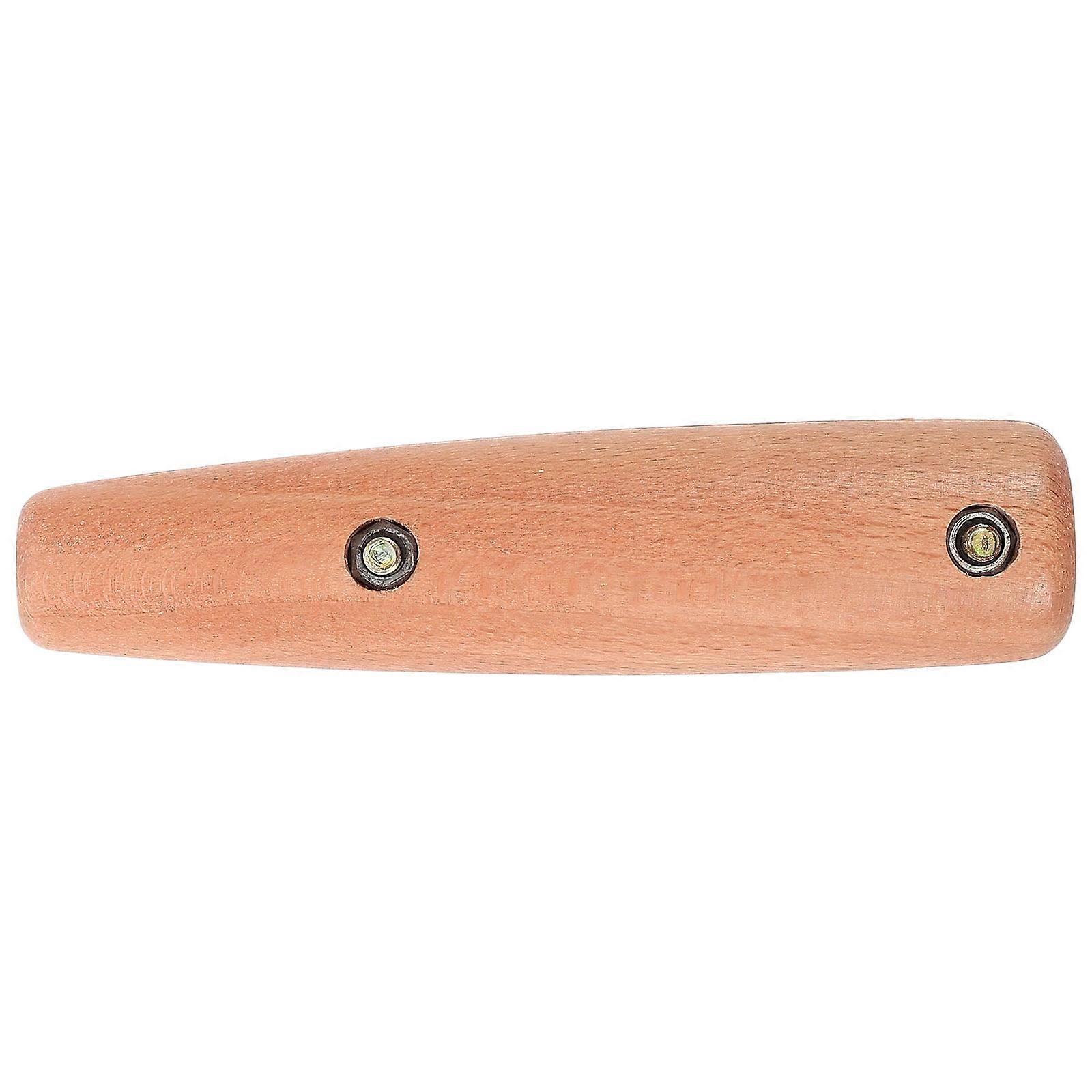 Pot Scraper Handle Wooden Scraper Grip Handle Replacement Kitchen Cooking Scraper Handle