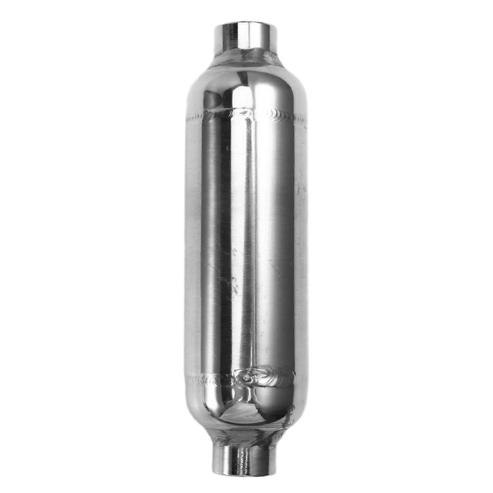 Stainless Steel Gas Tank Small Vacuum Buffer Pressure Tank 0.1L G1/4 Inlet Load Maximum 1.25MPA(Empty Can, Without Gas)