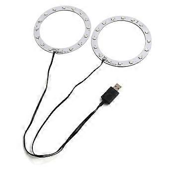 Tira de luces RGB para PS5pro/PS5slim/PS5 Luces RGB coloridas universales Anillos de luz decorativos para crear ambiente Decoración DIY
