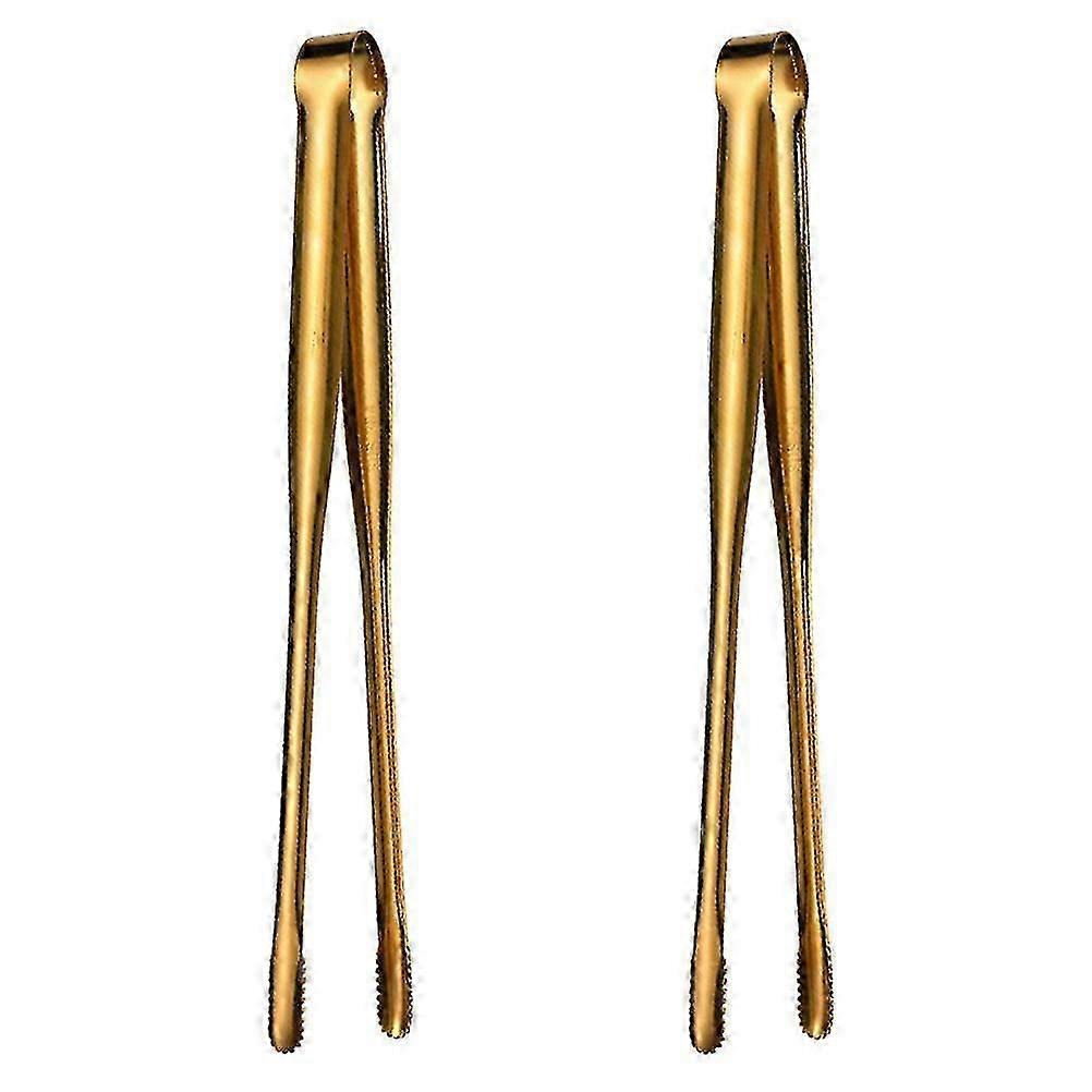 Stainless Steel 2-Pack BBQ Tongs for Grilling, Baking & Cooking