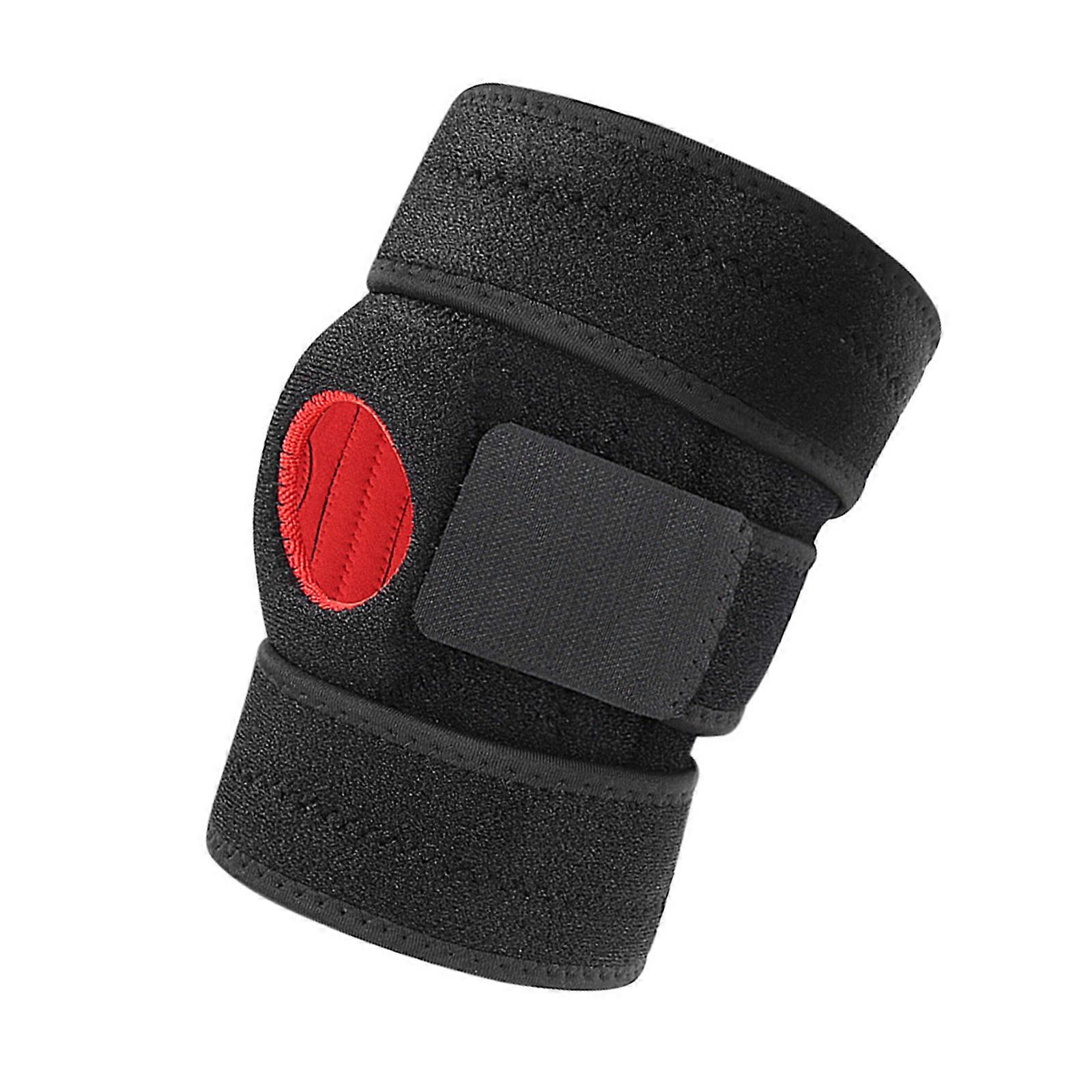 Comfortable Invisible Knee Support with Flexible Design Knee Stabilizers Strap Fabric Texture for Commute Exercise Multicolor