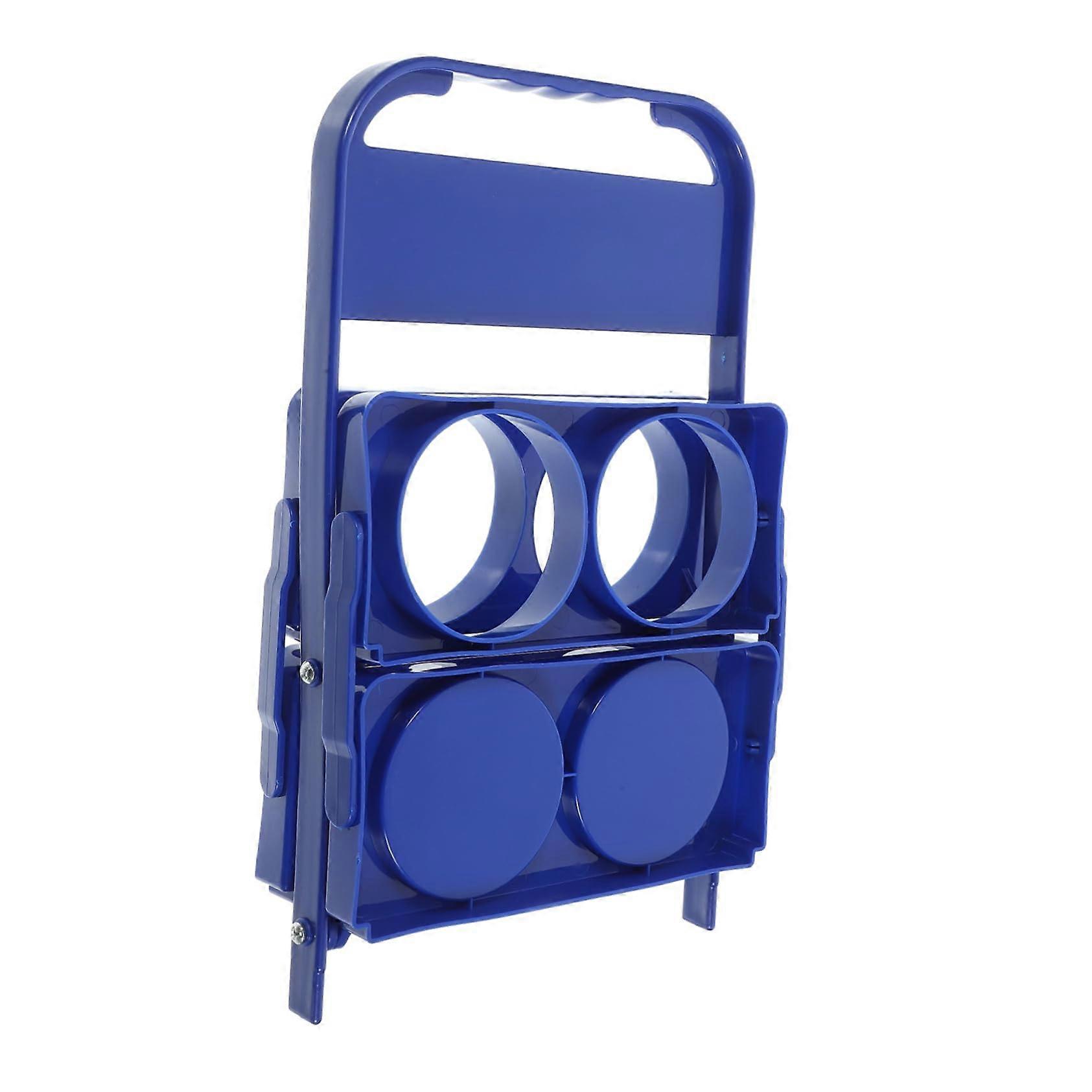 Collapsible Beer Basket with Handle Portable Folding Bucket for Outdoor Bar Drink Cooler Organizer