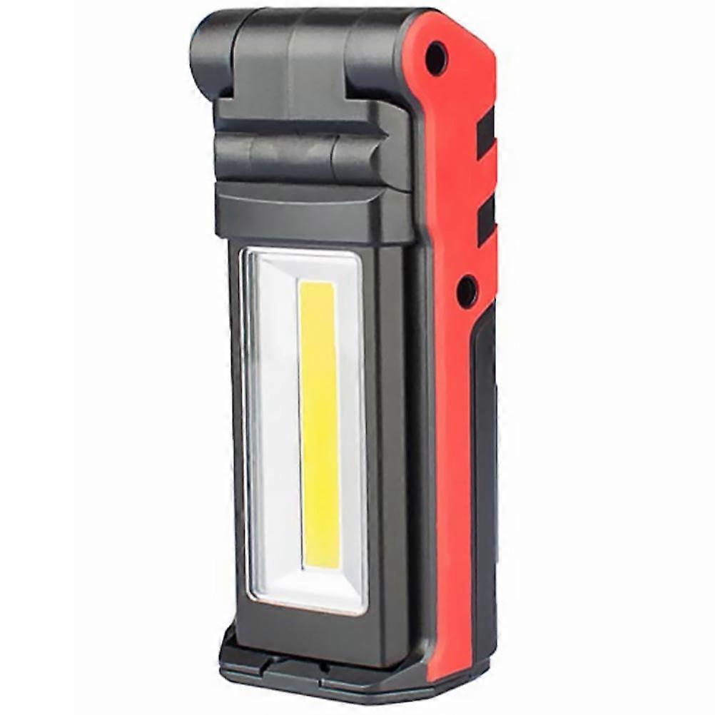 Folding Work Light Multifunction Red Aluminum