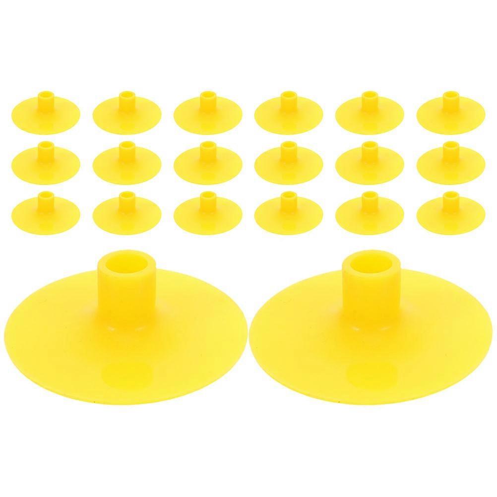 20Pcs Kids Suction Cup Arrows Rubber Tips for Play