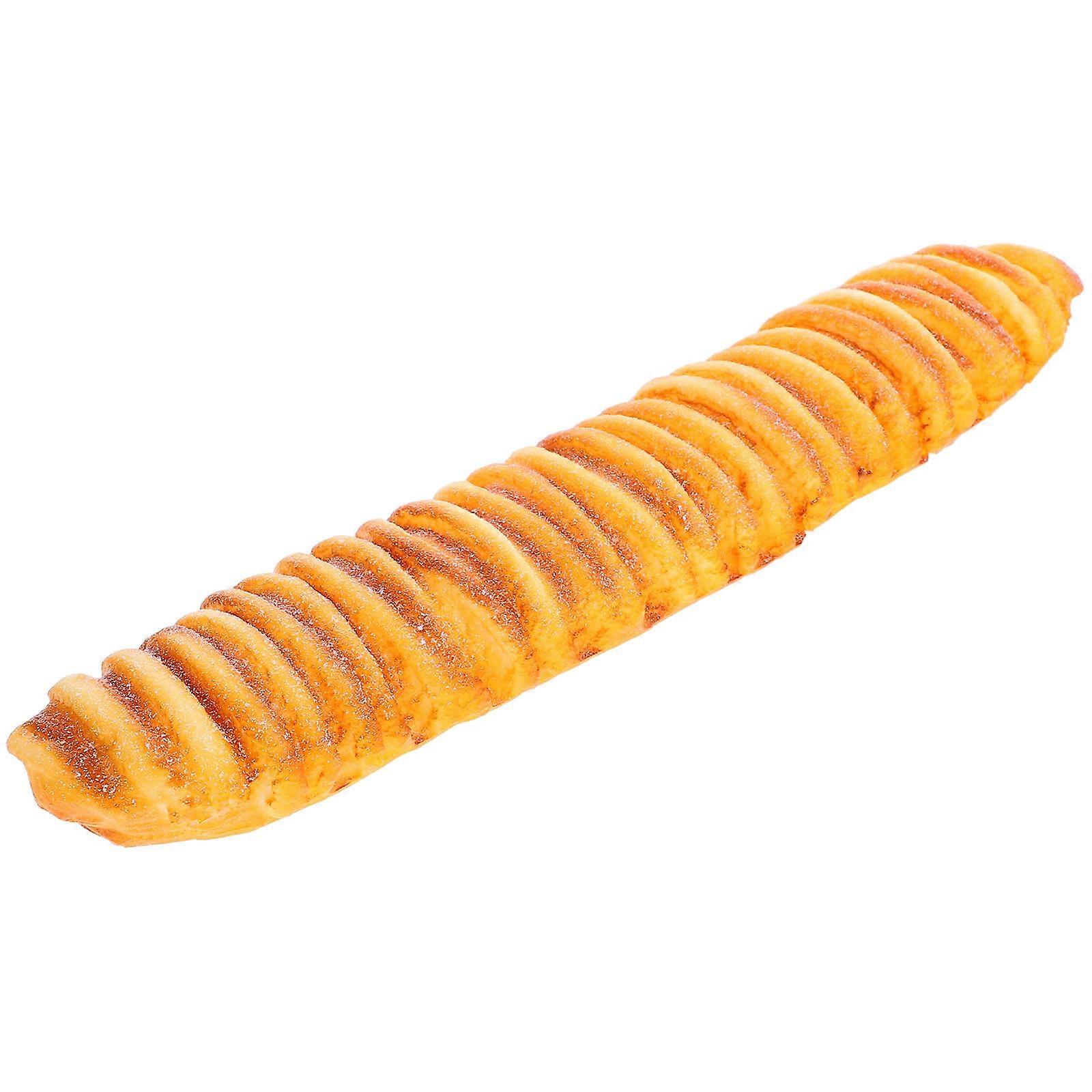 Lifelike Bread Model Simulation Bread Prop for Decoration 5Pcs PU Material