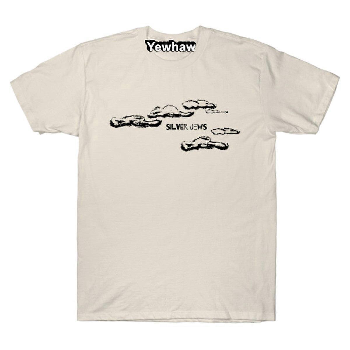 Sølvjøder: Send inn skyene, svart og hvit t-skjorte